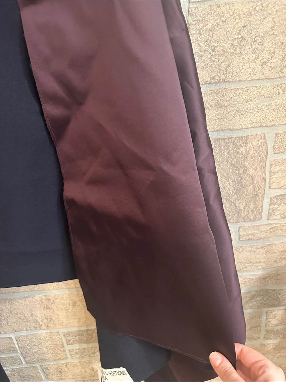 KASSL EDITIONS X ZARA blanket-style scarf